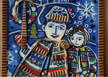 Ученичка от Българското училище в Прага е победителят в конкурса на АБУЧ „Моята българска коледна картичка“